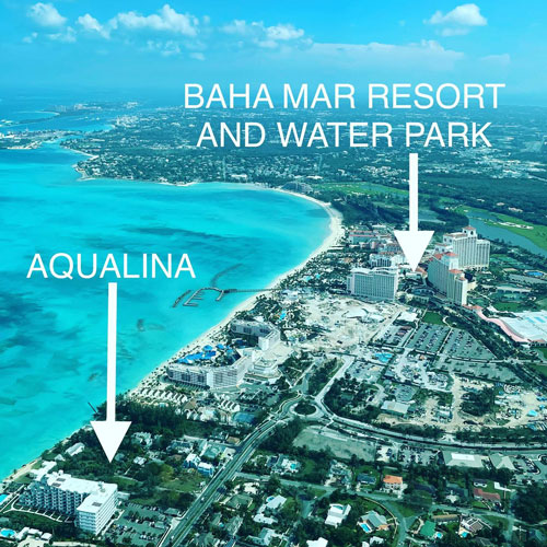 Aqualina location
